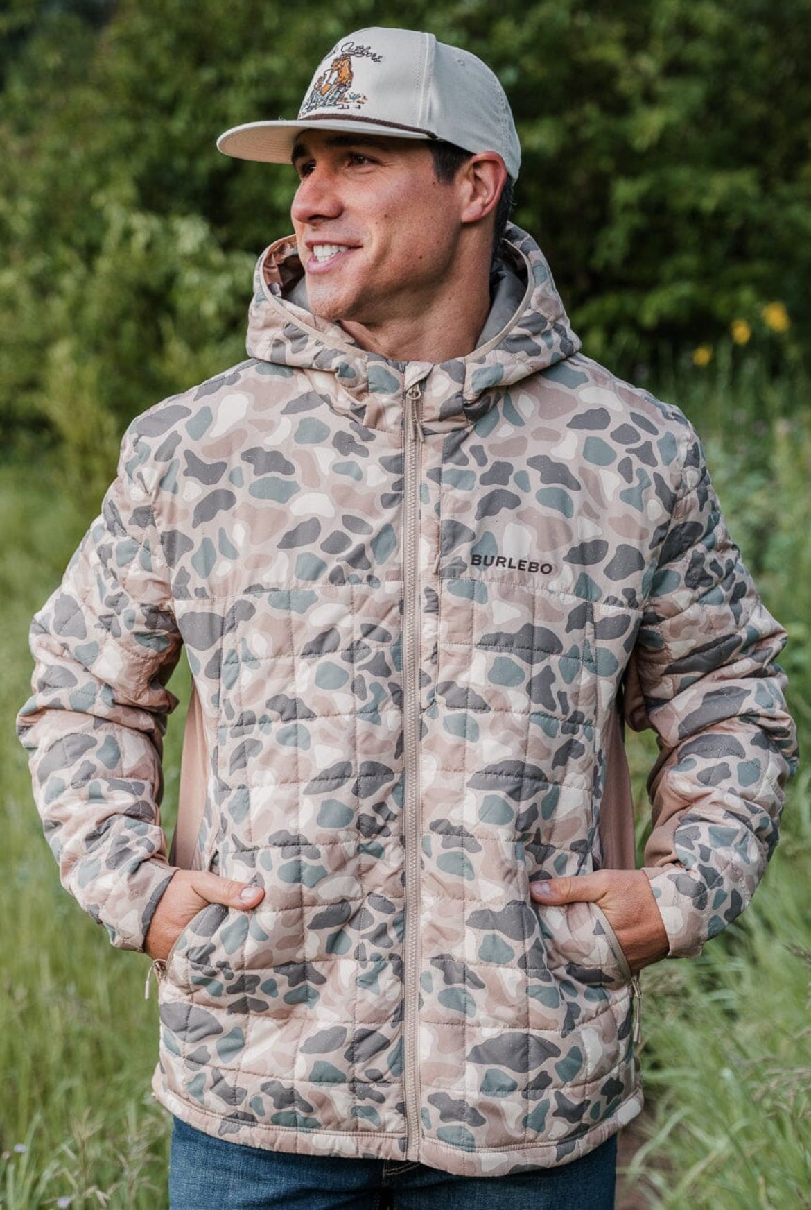 Puffer Jacket - Classic Deer Camo (Oversized)