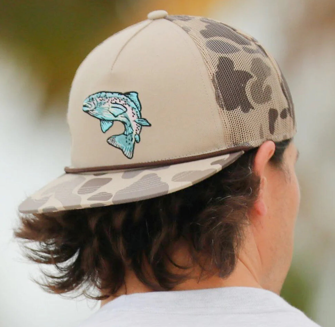 Cap - Retro Camo Trout