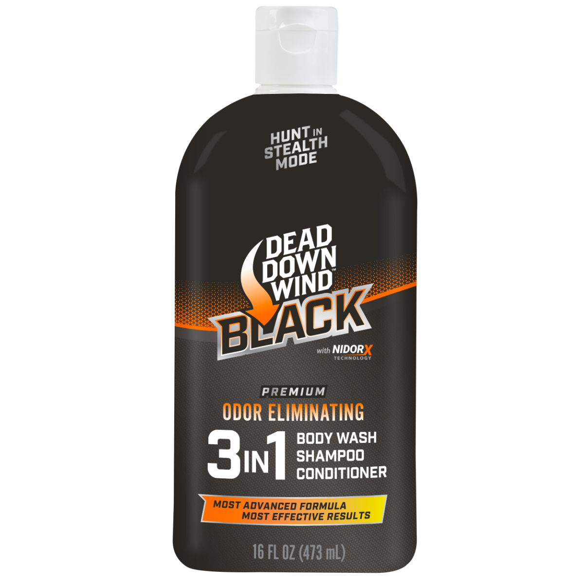 Black Premium 3-In-1 Body Wash/Shampoo/Conditioner - 16 Oz.