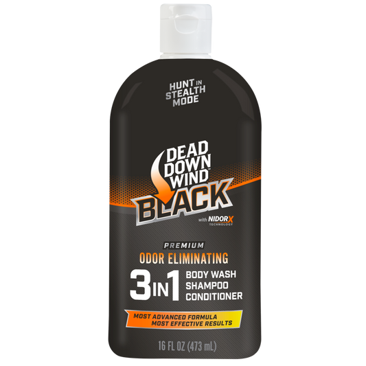 Black Premium 3-In-1 Body Wash/Shampoo/Conditioner - 16 Oz.