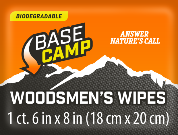 Dead Down Wind™ Base Camp Biodegradable Woodsmen's Wipes