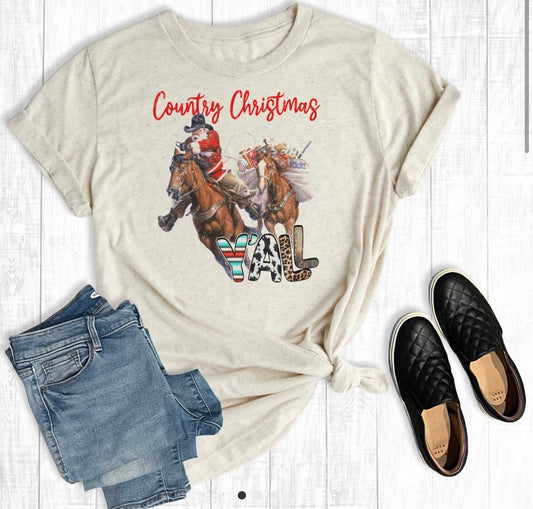 Country Christmas Y'all Shirt