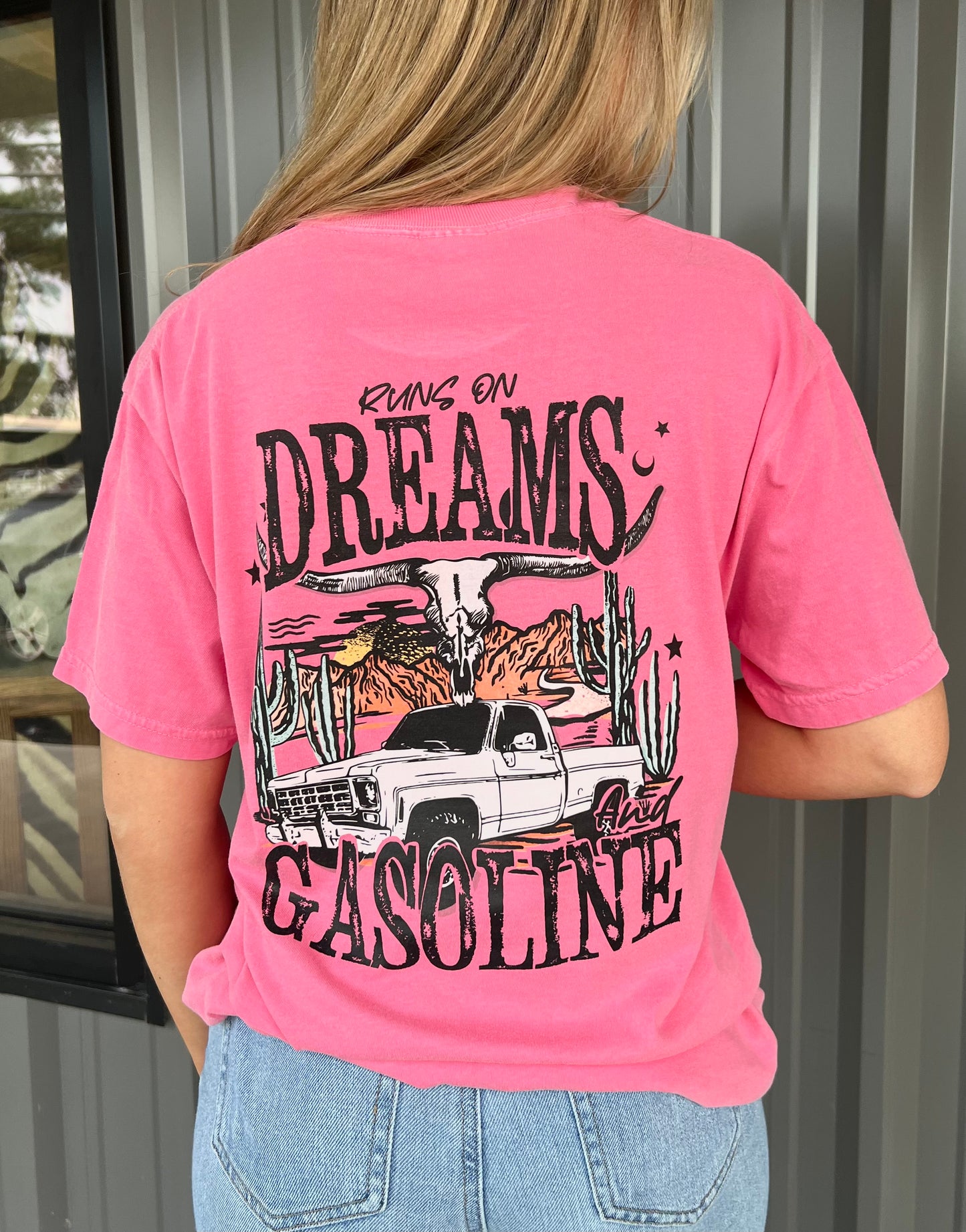 Dream and Gasoline Western Apparel Women Shirt Cute Comfort