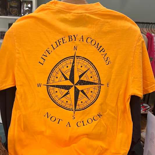 Milltown Compass Orange shirt