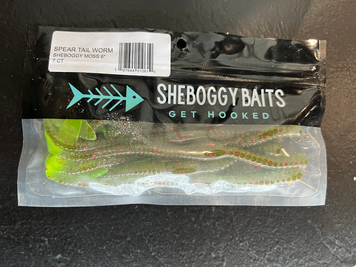 SHEBOGGY SPEAR TAIL WORM MOSS 6' 7 CT