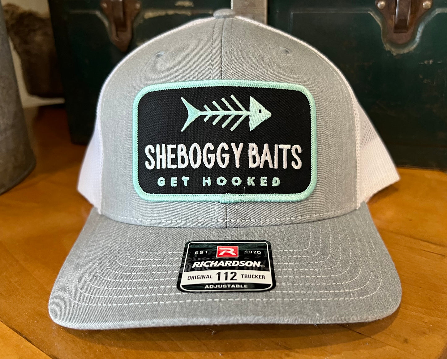 SHEBOGGY BAITS Light Gray Hat