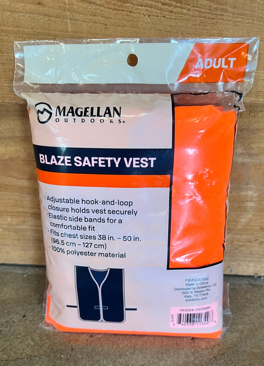 BLAZE SAFETY VEST- ADULT