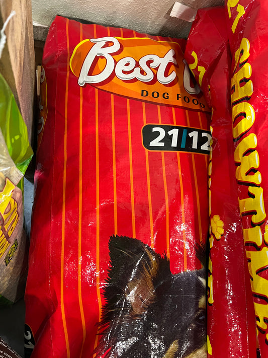 DOG FOOD Best Dog Red 21/12